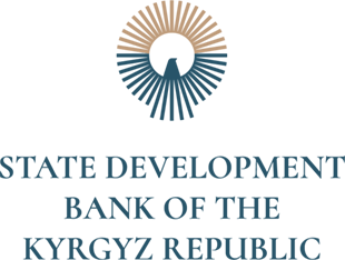 state development bank of the kyrgyz republic vertical logo